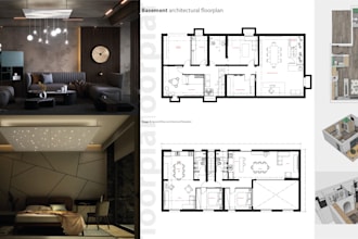 design modern house floor plans and architectural drawings