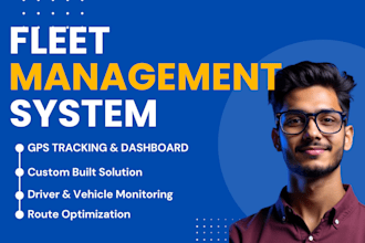 build fleet management system with gps tracking for logistics companies