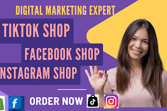boost shopify store sales via tiktok shop, instagram shop, fix meta pixel,