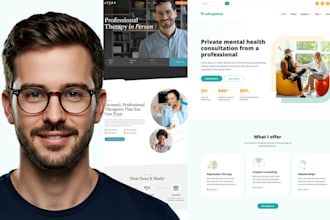 build squarespace therapy website mental health website physiotherapy website
