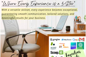 handle email inbox, social media, and live chat support