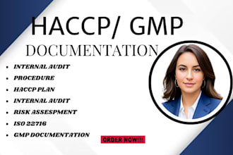 do iso 22716 gmp documentation manual internal audit gmp certification setup