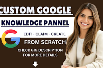 create a verified google knowledge panel for individuals and business