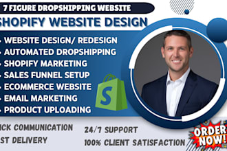 create shopify store design shopify store redesign build shopify website design