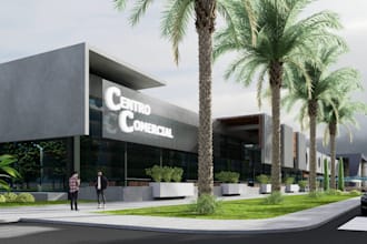 design 3d architectural rendering and short animation clips