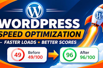 do wordpress speed optimization and improve pagespeed