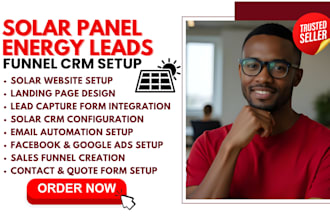 do solar panel leads green energy leads solar website setup solar crm funnel ads