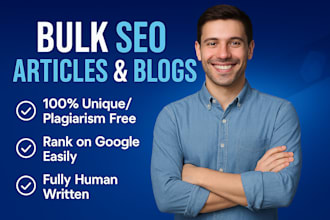 write articles in bulk
