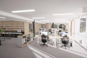 change interior conference room, foyer reception, commercial office,meeting room