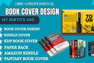 do book cover design, ebook cover, kdp book cover