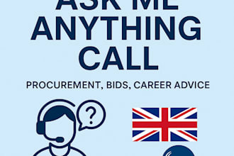 answer anything about procurement and bids