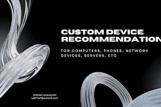 recommend your next device based on your needs