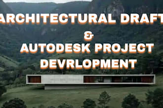 do autodesk revit and autocad architectural drafting for 2d and 3d project