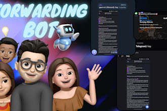 build your own discord message forwarder bot