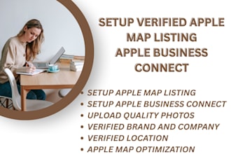 setup verified apple map listing create verified apple business connect profile