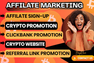 do affiliate marketing crypto website crypto promotion referral link sign