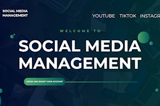 manage and grow your tiktok, instagram, and youtube