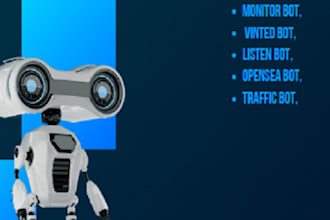 build walmart bots for auto buying, booking, and product monitoring, grabber bot