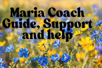 chat with you and offer counsel and support as a friend and coach