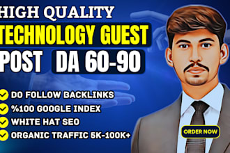 do tech guest post on high da60 tech blog for targeted SEO