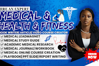 medical ebook, medical research, health and fitness, lead magnet, ebook design