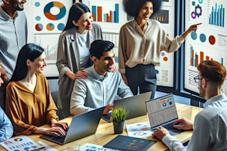 create reports with IBM cognos, power bi, qlik and more