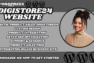 digistore24website affiliate marketing product listing website and landing pages