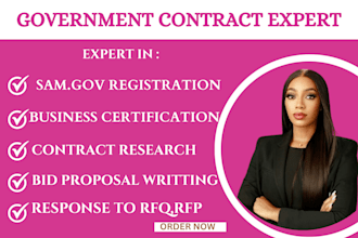 respond to rfp, rfq, rfi, bid proposal, win government contracts, subcontract