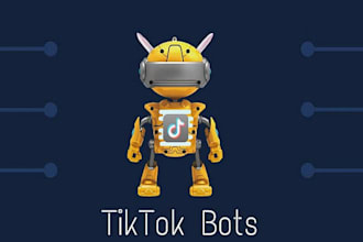 develop tiktok bot, youtube bot, livestreaming bot, uploader bot, x bot
