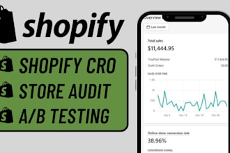 increase shopify store conversion rate shopify cro optimization audit review