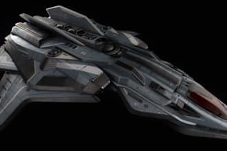 3d spaceship model amour model aircraft model