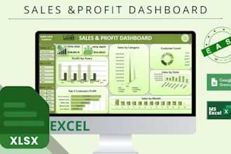 create a custom ecommerce profit tracker in excel spreadsheet with excel formula