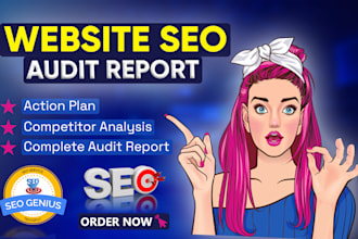 provide SEO audit and competitor analysis for website success within 24 hours