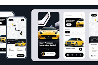 build bike rental app, car rental app, e scooter,  maintenance app like hertzrid