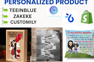 personalized products customily teeinblue zakeke star map, map shopify esty