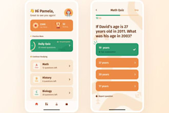 develop ai course generator app, ai text to course generator app, ai quiz app