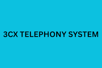 setup full installation and configuration of 3cx telephony system