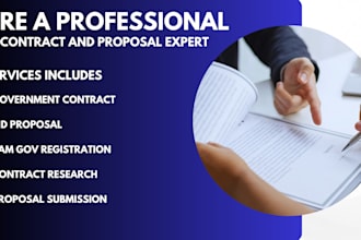 write a winning government contract bid proposal rfi rfq rfp sam gov submissions