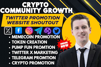 twitter shoutout promote website share link to 500m ig yt tiktok fb crypto user