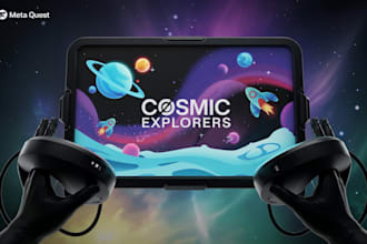develop VR virtual reality app for meta quest or pc