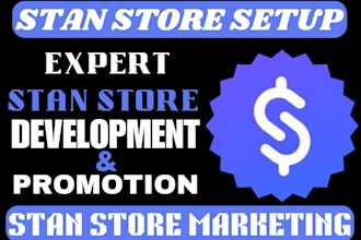 do stan store marketing, stan store design, stan store promotion to boost sales