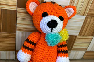 make cute amigurumi crochet pattern for your esty store