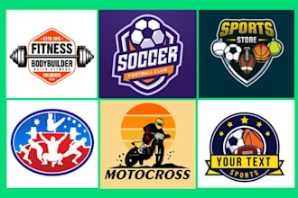 create awesome logo for sports team or events
