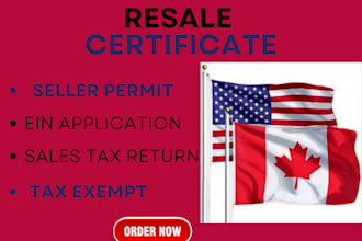 resale certificate, reseller certificate, sales tax exemption, seller permit