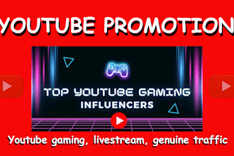 do organic youtube gaming video promotion, promote shorts video views