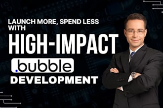 build custom web and mobile apps as your expert bubble io developer