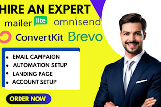 convertkit automation kit newsletter landing page design email marketing expert