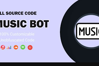setup crypto music streaming bot for dj, music record label telegram bot