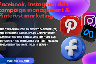 be your facebook business ads campaign manager instagram ads pinterest marketing