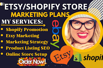 promote etsy shop, shopify promotion, etsy shopify marketing to boost sales seo